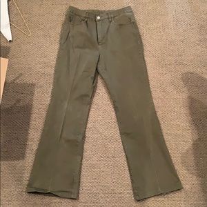 Olive Green Féraud Jeans